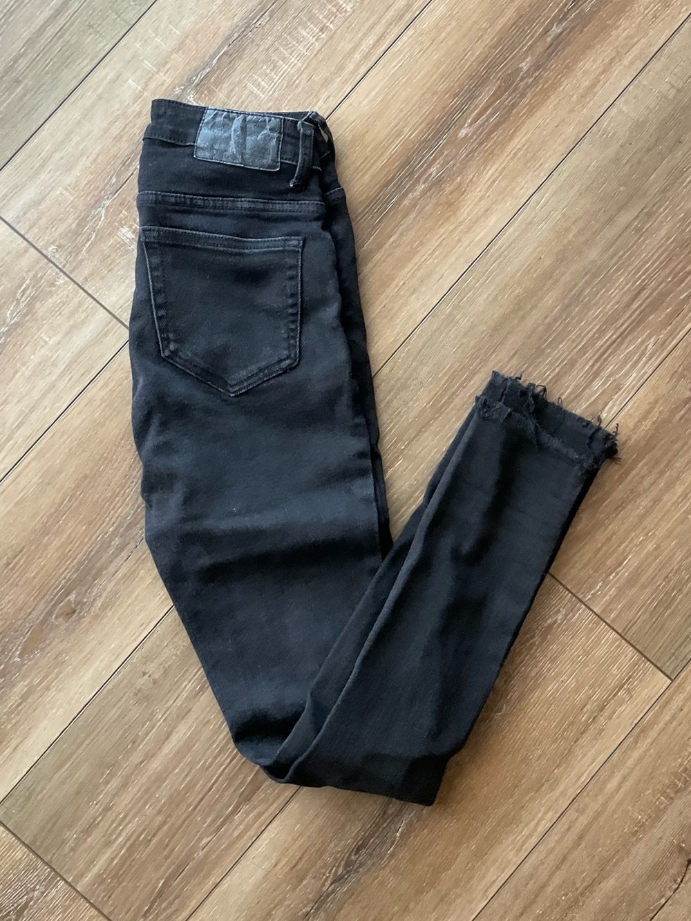 Monkey Ride Black Skinny Jeans